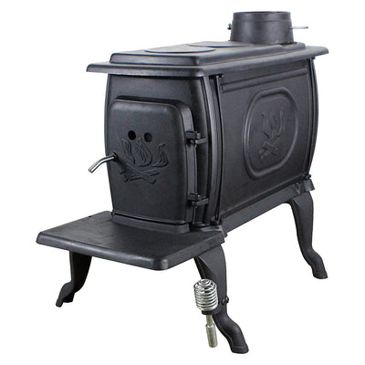 US Stove Company 1269E 54,000 BTU Heater Cast Iron Log Wood Stove
