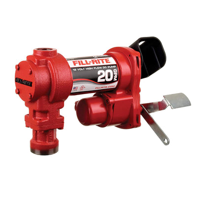 Fill-Rite FR4210GBFQ 12 Volt DC High Flow Fuel Transfer Pump with Filter Package