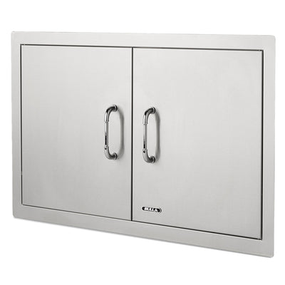 Bull Outdoor Products Stainless Steel Patio Grill Double Access Doors (Damaged)