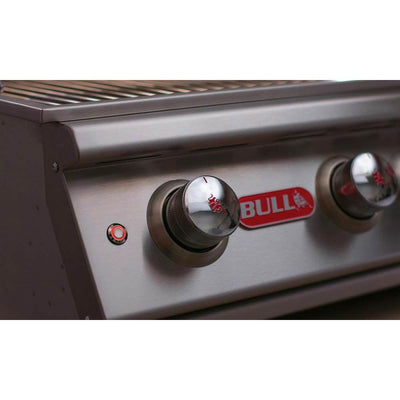 Bull Lonestar 4 Burner 30'' SS Natural Gas Fired Barbecue Grill Head (Open Box)