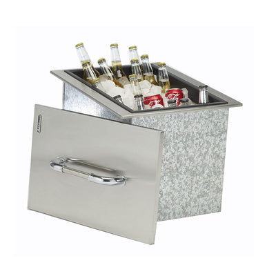 Bull Outdoor Products Stainless Steel Ice Chest Condiment Tray Cooler (Used)