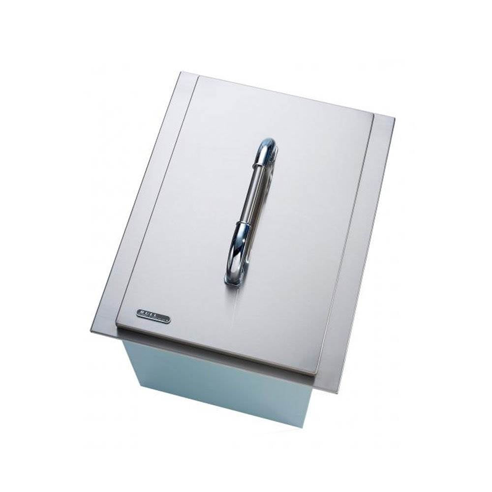 Bull Outdoor Products SS Beverage Ice Chest & Condiment Tray Cooler | Damaged