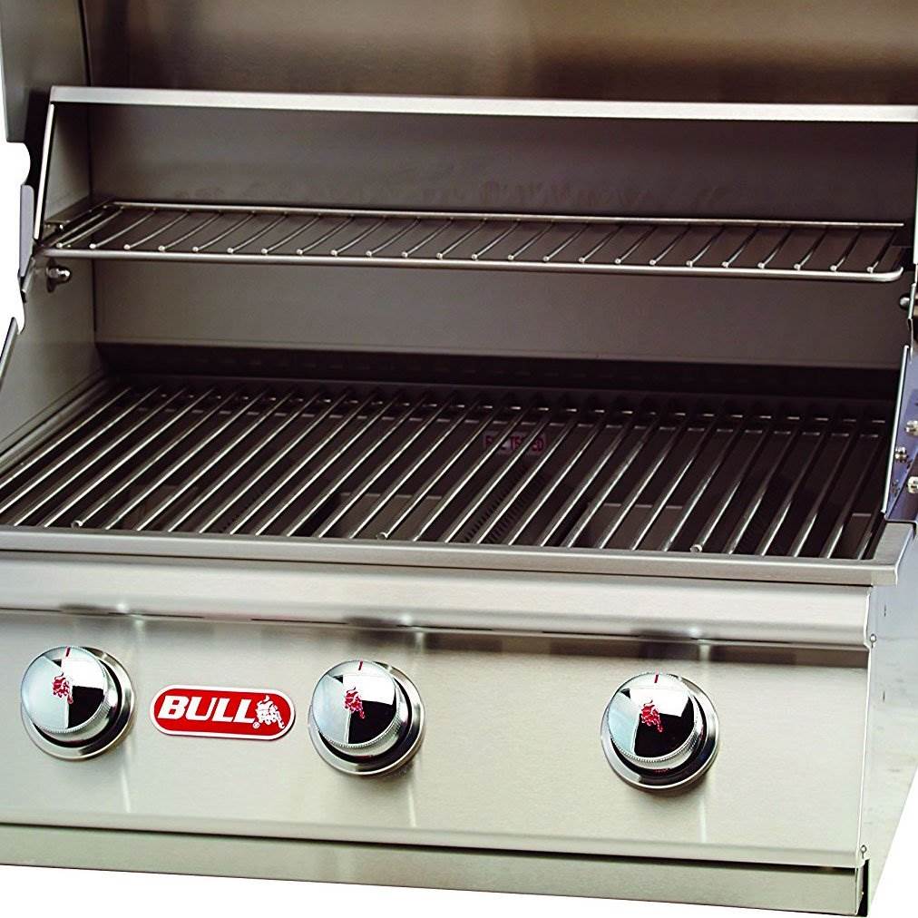 Bull Steer 3 Burner 24'' Stainless Steel Gas BBQ Grill Head, Propane (Open Box)