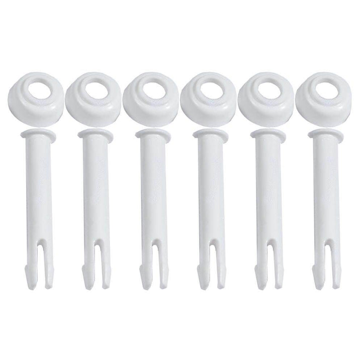 Intex Replacement Joint Pin & Seal for 13' - 24' Round Metal Frame Pools, 6 Pack
