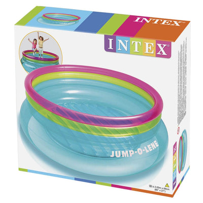 Intex Inflatable 80-Inch Jump-O-Lene Ring Bouncer For Kids Ages 3-6 | 48267EP