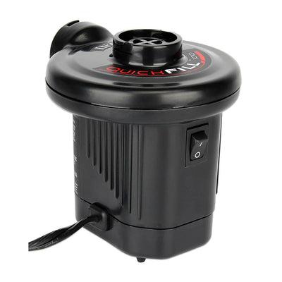 Intex 120V Quick Fill AC Electric Air Pump with 3 Nozzles, Black | 66619E