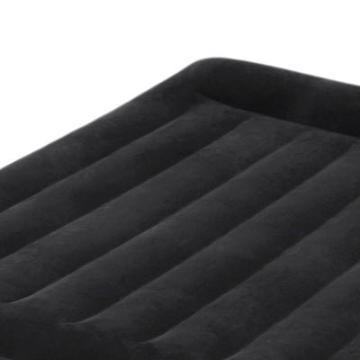 Intex Dura-Beam Pillow Rest Airbed w/ Fiber-Tech Built-In Pump, Queen | 64123E
