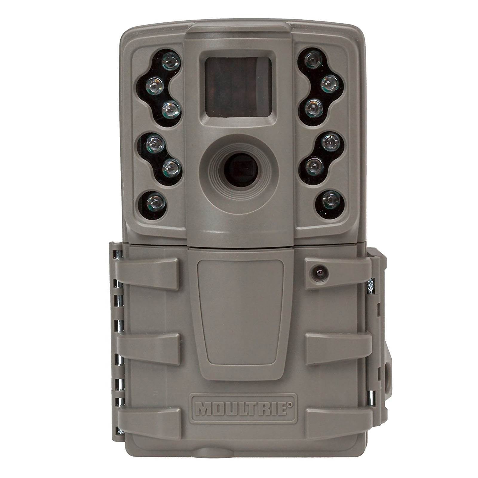 Moultrie A20 12MP Low Glow IR Mini Hunting Game Trail Camera with Security Case
