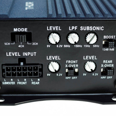 Hifonics THOR Compact 600 Watt 5 Channel Marine Audio Amplifier (Open Box)