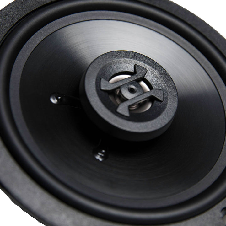 Hifonics Zeus ZS65CXS 6.5 Inch 3 Way 300W Shallow Mount Coaxial Speakers, Pair