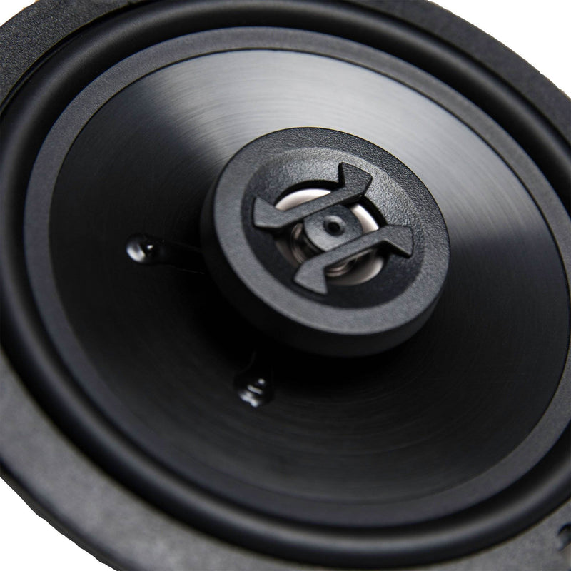 Hifonics Zeus 6.5 Inch 3 Way 300W Shallow Mount Coaxial Speakers (For Parts)