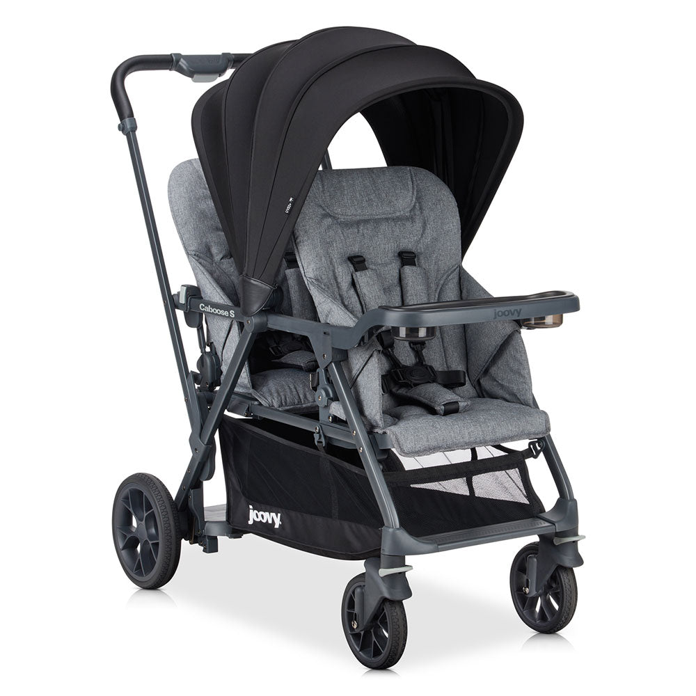 Joovy Caboose S Too Sit and Stand Double Stroller for 3 Months and Up (Open Box)