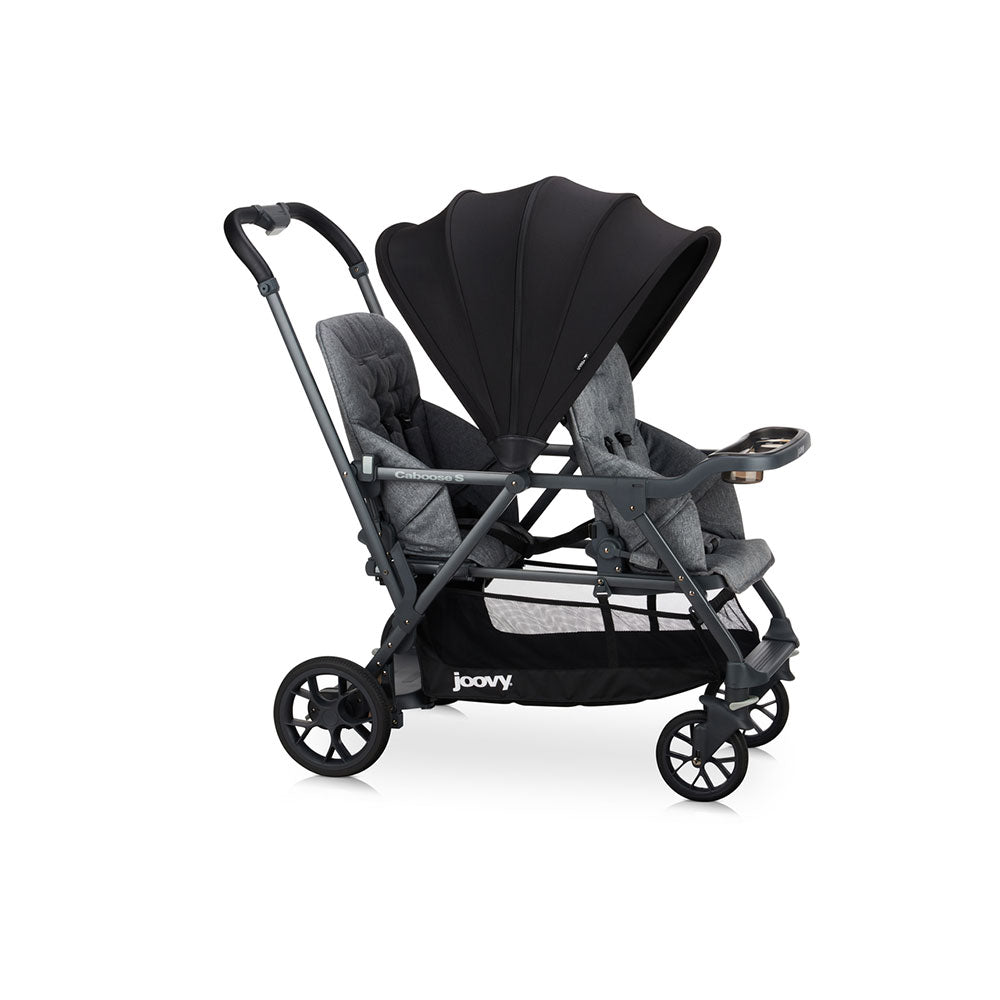 Joovy Caboose S Too Sit and Stand Double Stroller for 3 Months and Up (Open Box)