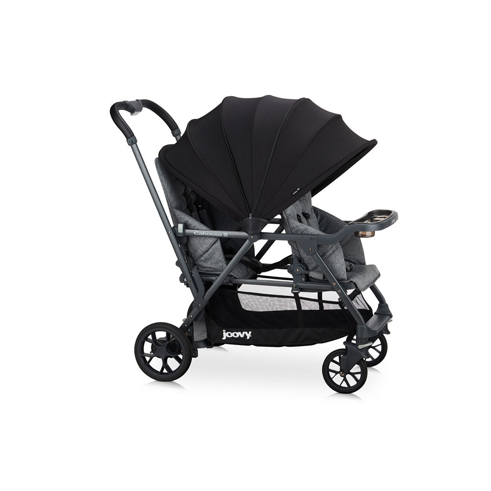 Joovy Caboose S Too Sit and Stand Double Stroller for 3 Months and Up (Open Box)