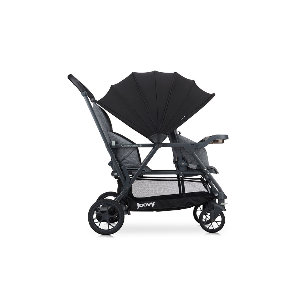 Joovy Caboose S Too Sit and Stand Double Stroller for 3 Months and Up (Open Box)
