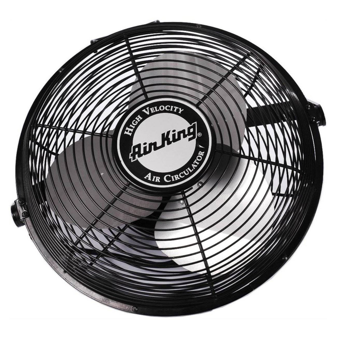 Air King 14" 1/20 HP 3-Speed Totally Enclosed Pivoting Head Mount Fan (Open Box)