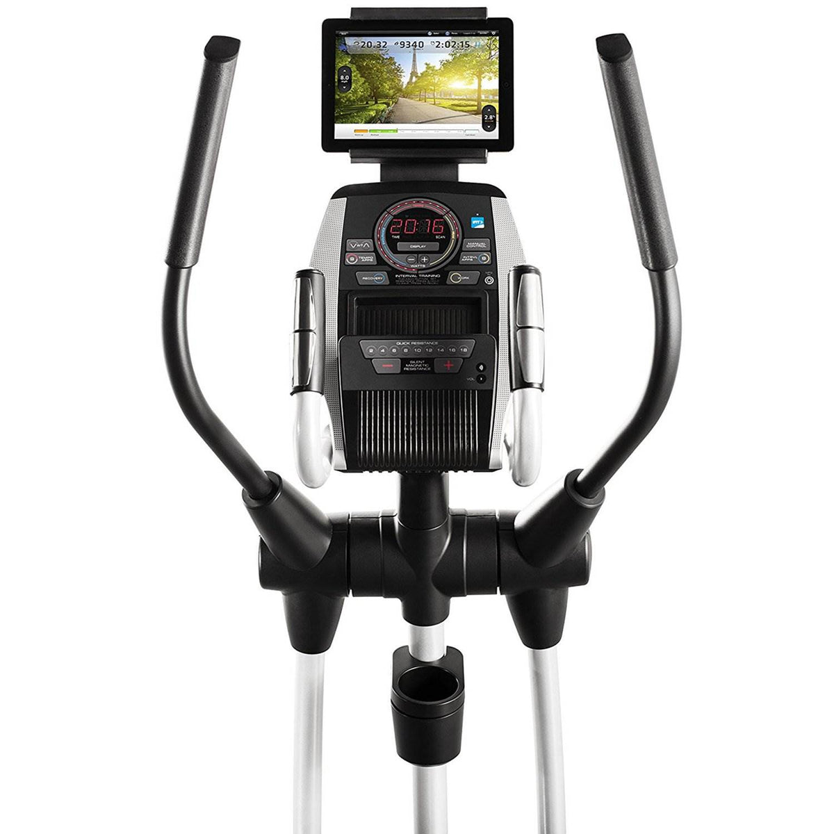 ProForm Smart Strider 495 CSE Home Elliptical w/ Color Touchscreen + Fitness Mat