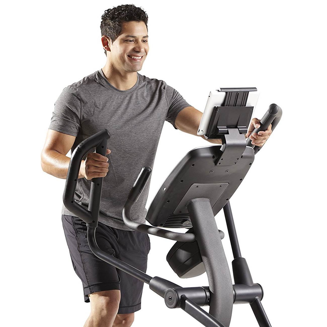 ProForm Pro 16.9 iFit Coach Front Drive Elliptical with Touchscreen + Floor Mat
