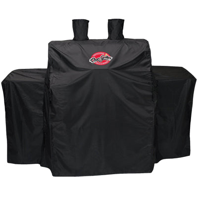 Char Griller 3-Burner Grillin' Pro Propane Gas Grill + Full Length Grill Cover