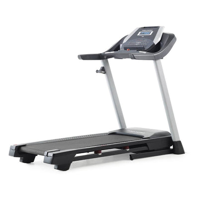 ProForm 505 CST Space Saving Folding Incline Treadmill with ProShox + Floor Mat