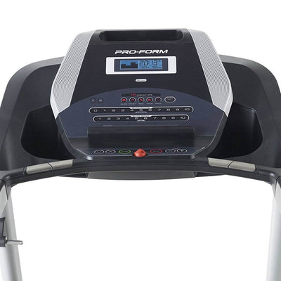 ProForm 505 CST Space Saving Folding Incline Treadmill with ProShox + Floor Mat