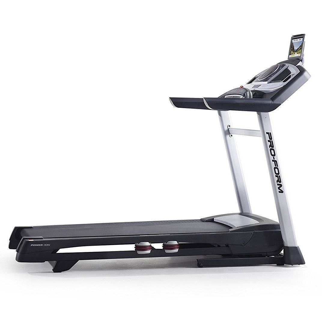 ProForm Power 995i Incline Folding Fitness and Exercise Treadmill + Fitness Mat