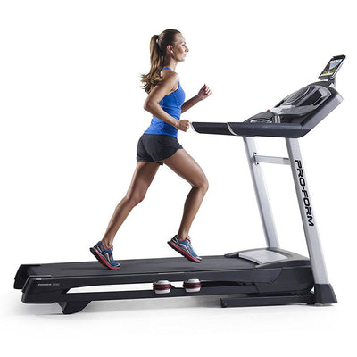 ProForm Power 995i Incline Folding Fitness and Exercise Treadmill + Fitness Mat