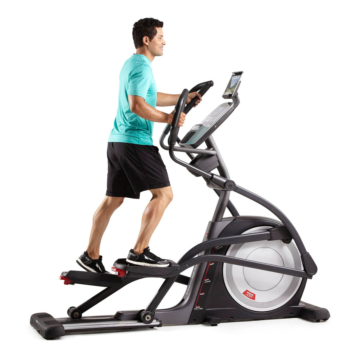 ProForm Pro 12.9 iFit Coach Front Drive Elliptical with Full-Color Screen + Mat