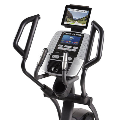 ProForm Pro 12.9 iFit Coach Front Drive Elliptical with Full-Color Screen + Mat