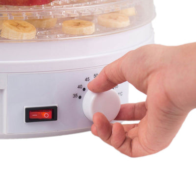 Westinghouse Electric 5 Tray 245 Watt Food Dehydrator Dryer, White (Open Box)