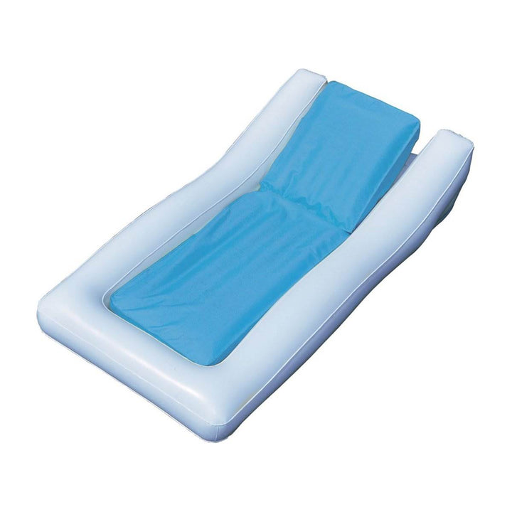 Swimline Inflatable SunSoft Hybrid Ride On Swimming Pool Float Raft Lounge Chair