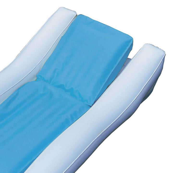 Swimline Inflatable SunSoft Hybrid Ride On Swimming Pool Float Raft Lounge Chair