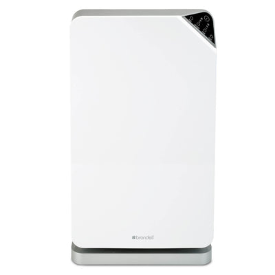 Brondell O2+ Balance True 3 Stage Carbon Filtration Hepa Air Purifier, White