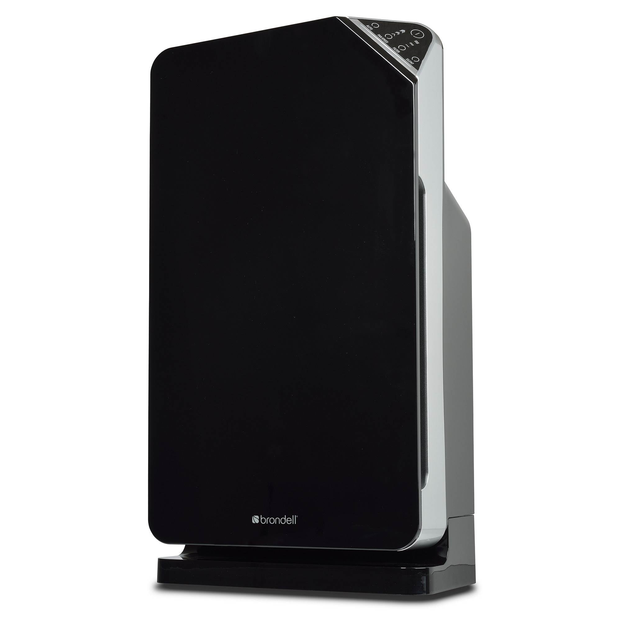 Brondell O2+ Balance 3 Stage Carbon Filtration True Hepa Air Purifier, Black