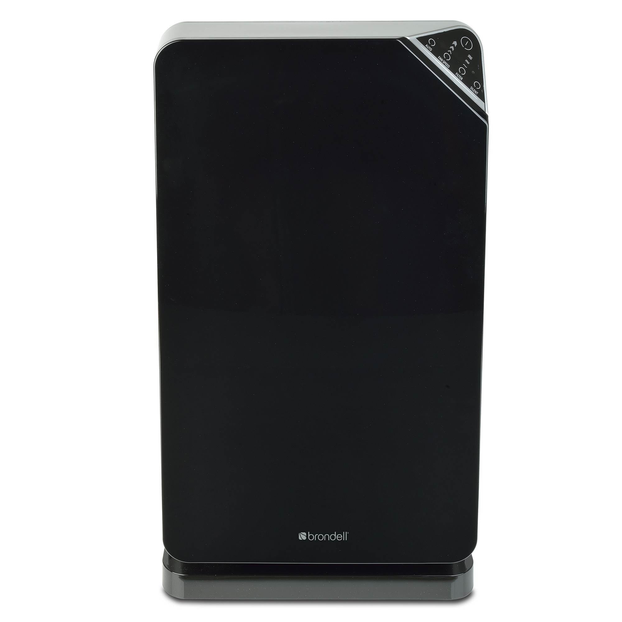 Brondell O2+ Balance 3 Stage Carbon Filtration True Hepa Air Purifier, Black