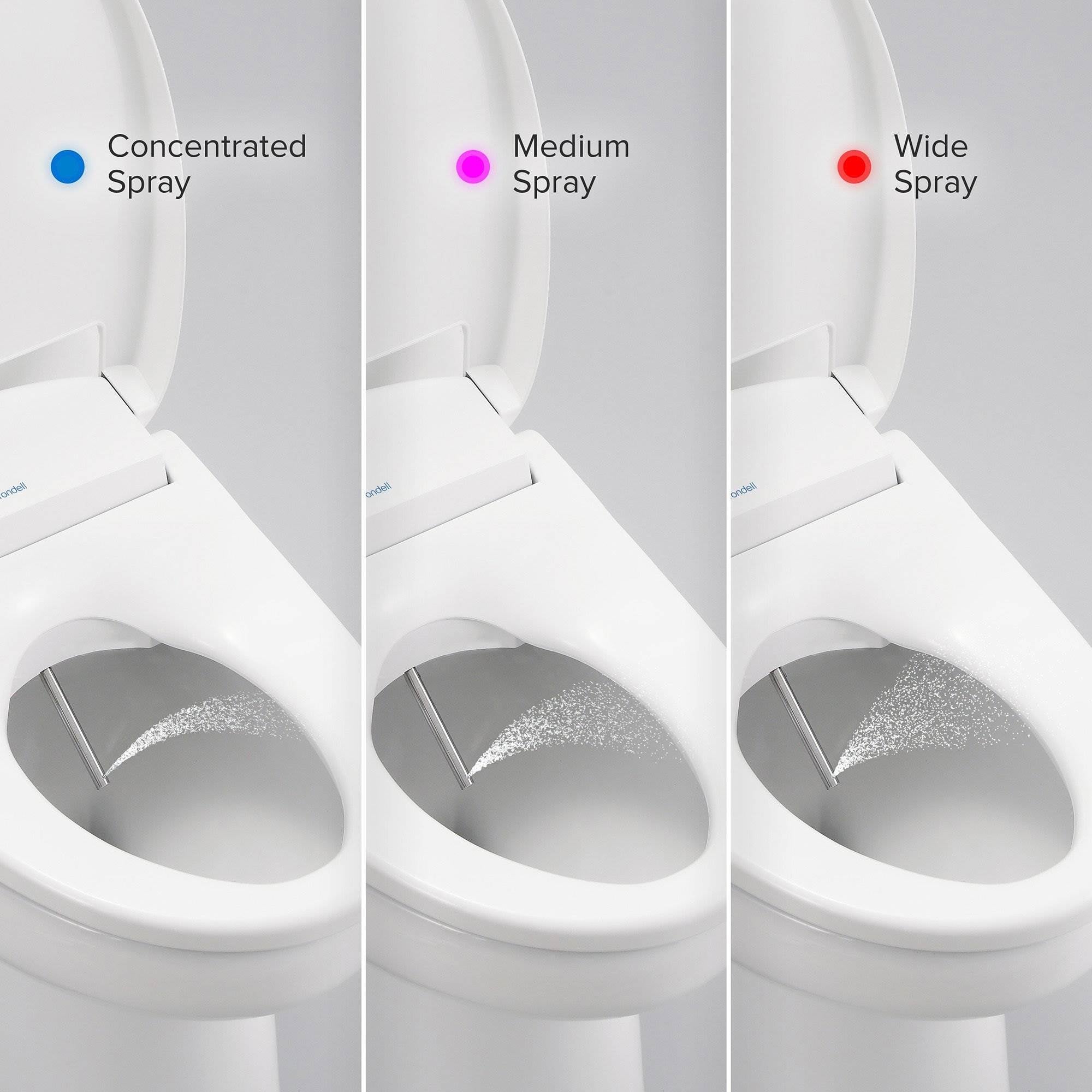 Brondell Swash 1200 Electric Bathroom Bidet Toilet Seat Attachment (Open Box)