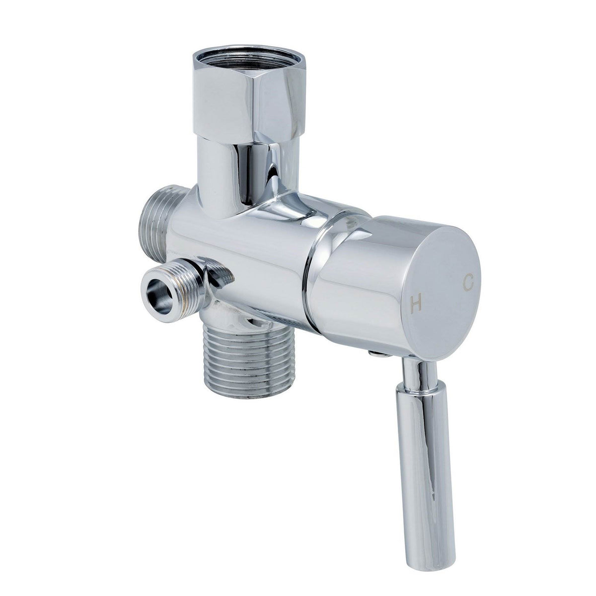 Brondell Hand Held Bidet Sprayer & Shattaf Hot/Cold Mixing Valve Kit (Open Box)