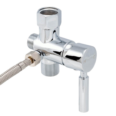 Brondell Hand Held Bidet Sprayer & Shattaf Hot/Cold Mixing Valve Kit (Open Box)
