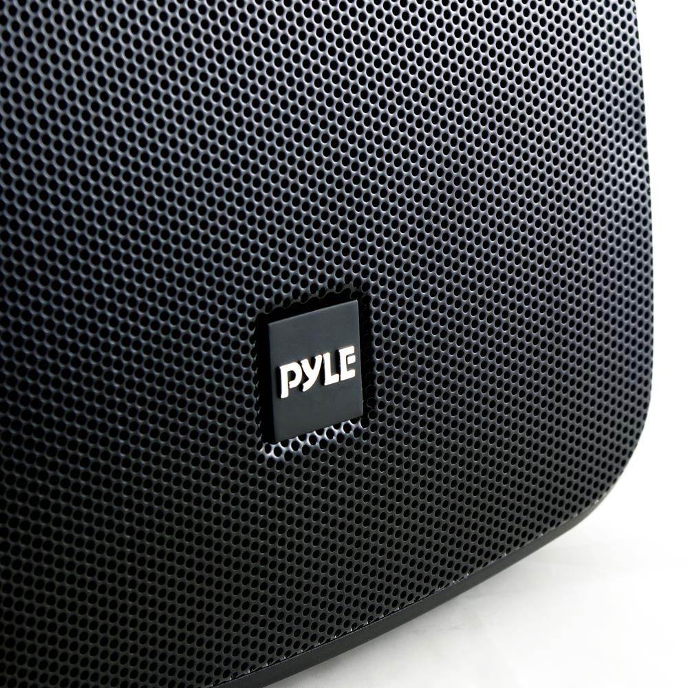 Pyle 5.25" 600 Watt Indoor Outdoor Waterproof Bluetooth Black Speaker Pair(Used) - VMInnovations