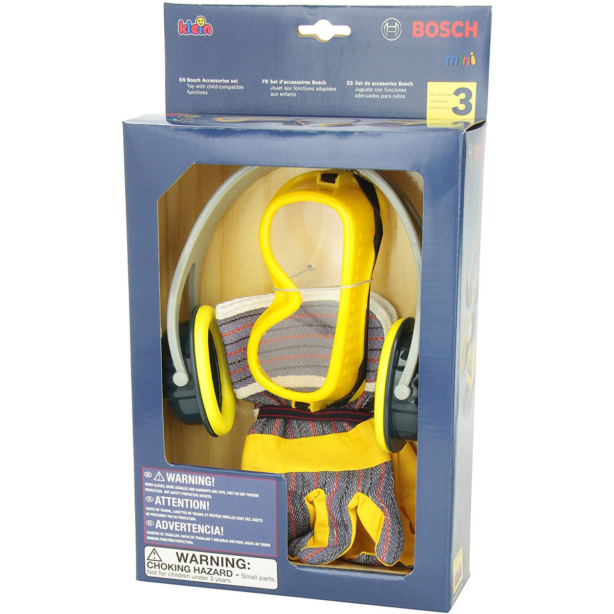 Theo Klein Bosch Kids Toy Toolset Bundle with Safety Accessories and Workbench