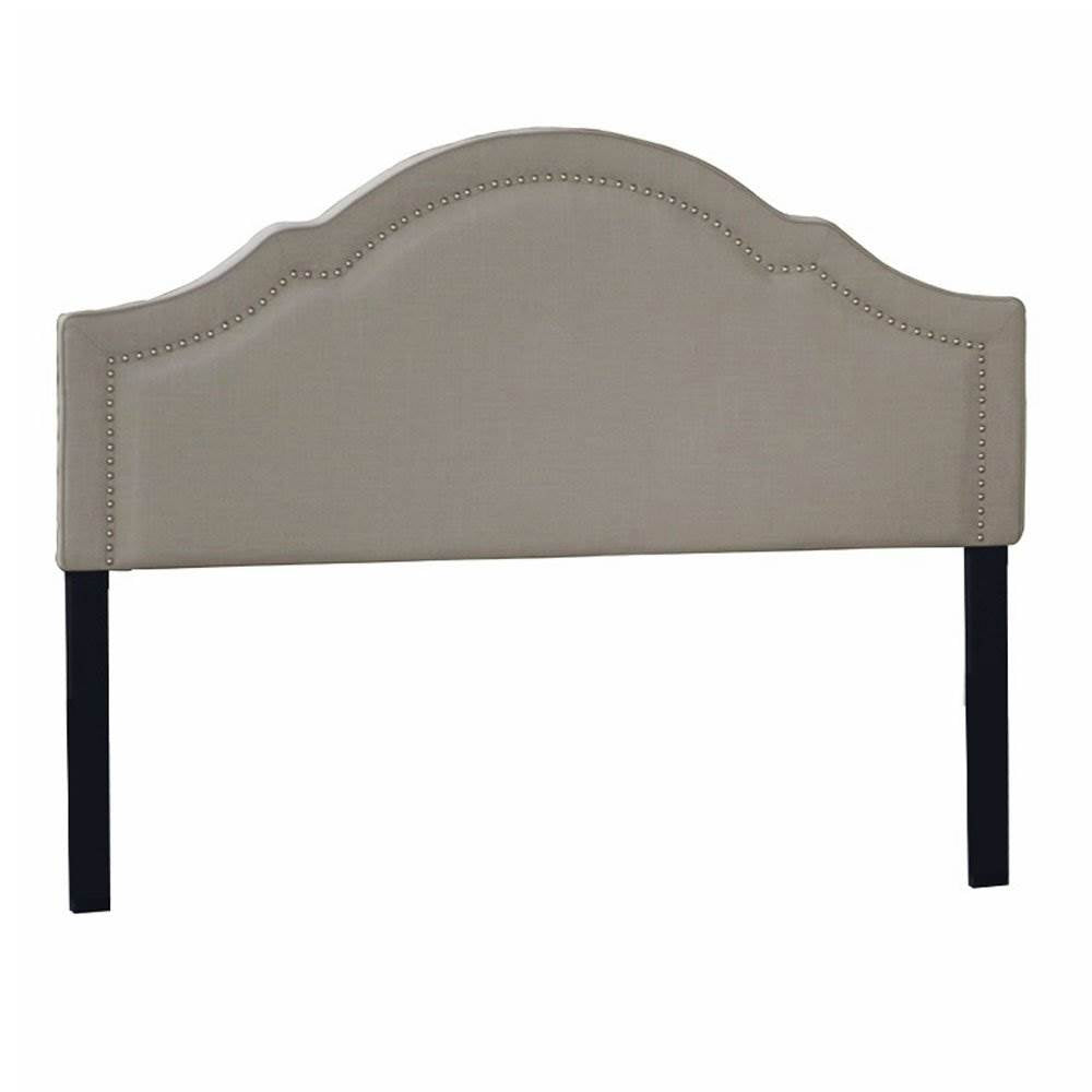 Pulaski Accentrics Home Shaped Nailhead Upholstered Headboard, Queen | Open Box