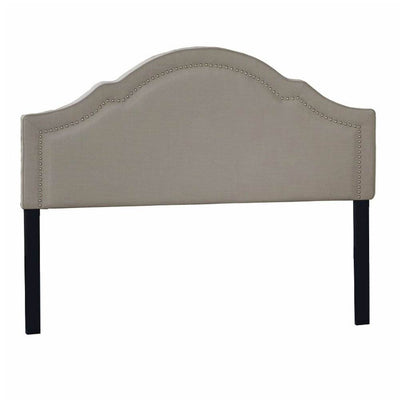 Pulaski Accentrics Home Shaped Nailhead Upholstered Headboard, Queen | Open Box