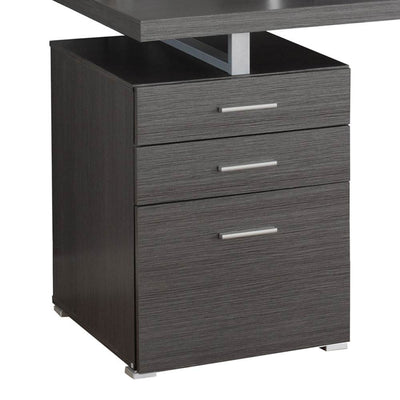 Monarch Specialties Left/Right Facing 47" Modern Home Office Computer Desk, Gray