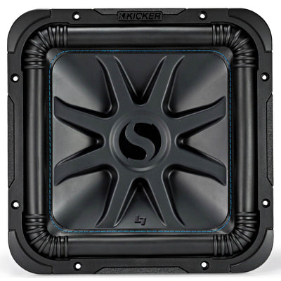 Kicker Solo-Baric L7S 1500W 12" 2 Ohm DVC Sealed or Ported Subwoofer (Open Box)