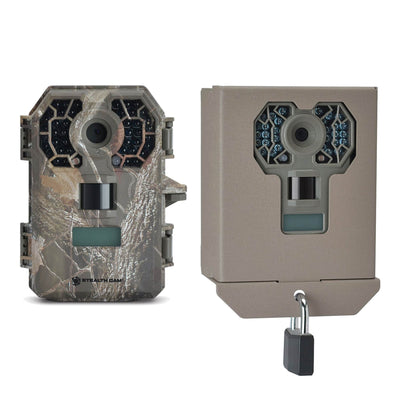 Stealth Cam 10 MP HD No Glow Hunting Scouting Game Trail Camera + Security Box