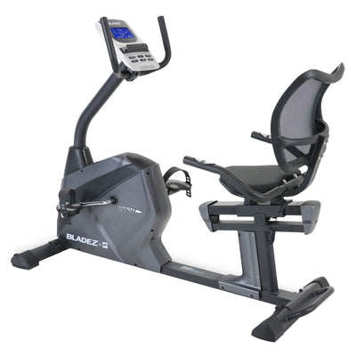 Bladez BH Fitness Stationary Magnetic Recumbent Exercise Cycling Bike (Damaged)