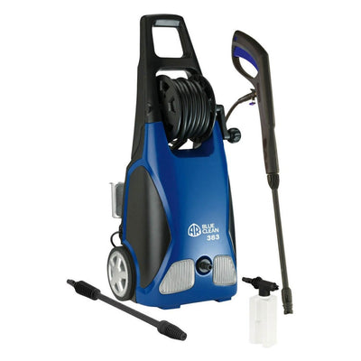 AR Blue Clean AR383 1900 PSI 1.5 GPM Electric Pressure Washer with Spray Kit