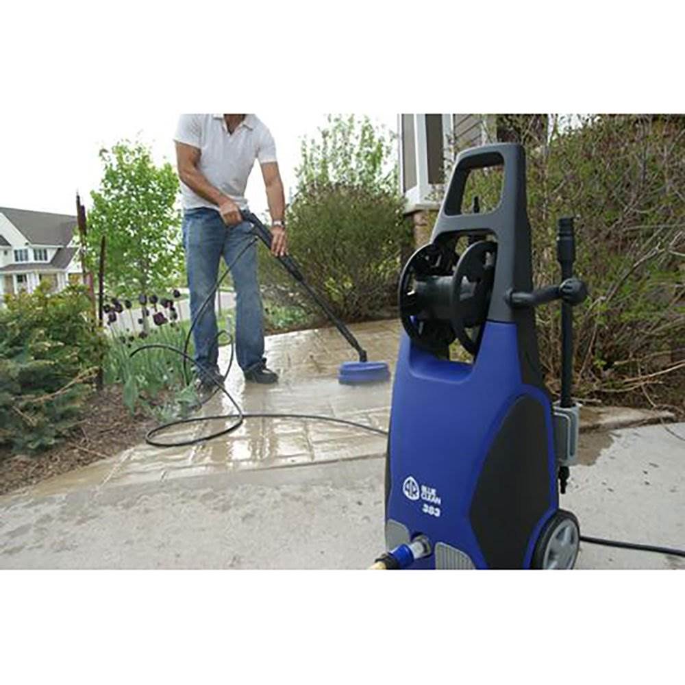 AR Blue Clean 1900 PSI 1.5 GPM Electric Pressure Washer with Spray Kit | Used