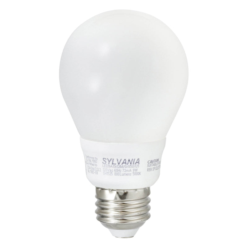 Sylvania Ultra 60W 2700K Dimmable Soft White Energy Star LED Light Bulb, 12 Pack