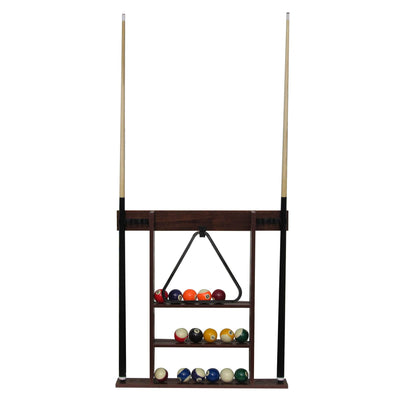 Sportcraft 7.5' Pool Table w Cue Rack & Accessories (Certified Refurbished)